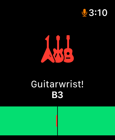 GuitarWrist app screenshot